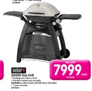Weber Q3000 Gas Grill 