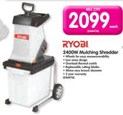 Ryobi 2400W Mulching Shredder