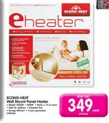 Econo-Heat Wall Mount Panel Heater DX600