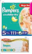 Pampers Active Baby Mega Box & Premium Mega Pack-Per Pack
