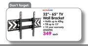 Ultra Link 32"-65" TV Wall Bracket