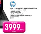 HP 15.6" 250-Series Celeron Notebook