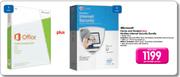 Microsoft Home And Student + McAfee Internet Security Bundle 2013