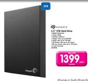 Seagate 3.5" 3TB Hard Drive
