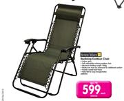 Terrace Leisure Reclining Outdoor Chair-Each