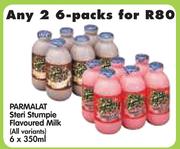 Parmalat Steri Stumpie Flavoured Milk(All Variants)-6x350ml-Any 2