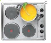 Defy Solid Plate Hob DHD358/375