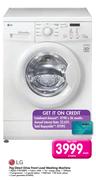 LG 7kg Direct Drive Front Load Washing Machine F10C3QDP2