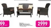 Terrace Leisure 4 Piece Oasis Lounge Set-Per Set