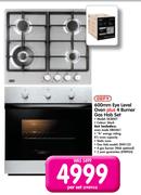 Defy 600mm Eye Level Oven Plus 4 Burner Gas Hob Set DCB007-Per Set