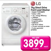 LG 7kg Direct Drive Front Load Washer FC3QDP2