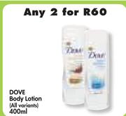 Dove Baby Lotion(All variants)-Any 2x400ml