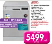 Defy 13 Place Dishwasher DDW179