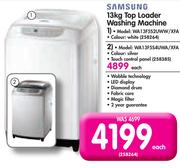 Samsung 13kg Top Loader Washing Machine WA13FSS2UWW/XFA