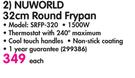 Sunbeam Nuworld 32cm Round Frypan SRPF-320