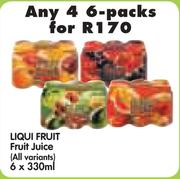 Liqui Fruit Fruit Juice (All Variants)-4 x 6 x 330ml