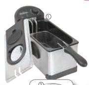 Sunbeam 3Ltr Stainless Steel Deep Fryer SDF-8502
