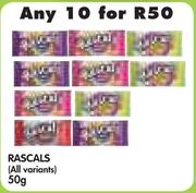 Rascals (All Variants)-10 x 50gm