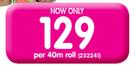 Santa's Christmas Counter Roll 50cmx40m