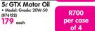 Castrol 5L GTX Motor Oil 20W-50