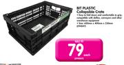 Bit Plastic Collapsible Crate