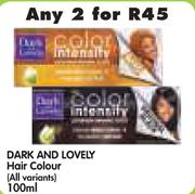 Dark And Lovely Hair Colour (All Variants)-2 x 100ml