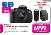Canon 700D DSLR Twin Lens Camera Bundle