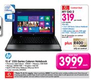 HP 15.6" 250-Series Celeron Notebook