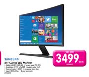 Samsung 24" Curved LED Monitor LS24E510CS/XA