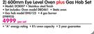 Defy 600mm Eye Level Oven plus Gas Hob Set DCB007-Per Set
