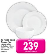 18-Piece Basic Dinner Set