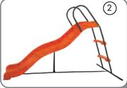 Hedstrom Wavy Slide - Each