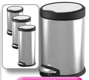 Home 20L Stainless Steel Pedal Bin
