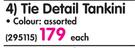 Legend Tie Detail Tankini