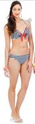 Legend Navy Stripe Padded Bikini-Each