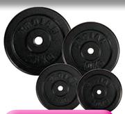 Trojan Spray Black Painted Plate-20kg Each