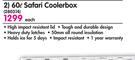 Camp Master 60L Safari Coolerbox-Each