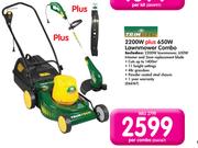 Trimtech 2200W + 650W Lawnmower Combo-Per Combo