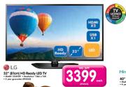 LG 32" 81cm HD Ready LED TV 32LB520