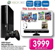 XBOX 360 4GB Kinect Marvel Bundle