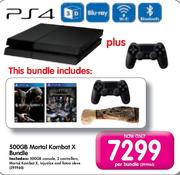 PS4 500GB Mortal Kombat X Bundle
