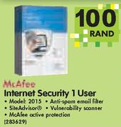 McAfee Internet Security 1 User