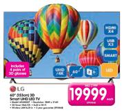 LG 60" 153cm 3D Smart UHD LED TV 60UB850T