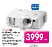Canon Multimedia Projector LV-S300