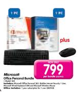 Microsoft Office Personal Bundle 365-Per Bundle