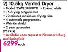 Whirlpool 10.5kg Vented Dryer 35WED4800YQ