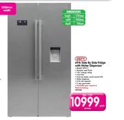 Defy 694ltr Side By Side Fridge With Water Dispenser DFF417