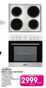 Sunbeam 600mm Oven And Hob Set SCOP-650S-Per Set