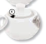 Protea Loose Dinnerware Sugar Pot-Each