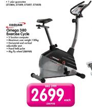 Trojan omega 380 exercise bike store